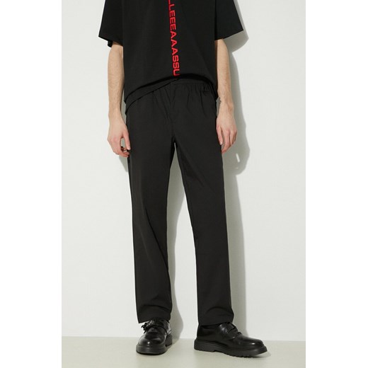 New Balance spodnie Twill Straight Pant 30" męskie kolor czarny proste MP41575BK ze sklepu PRM w kategorii Spodnie męskie - zdjęcie 173409193