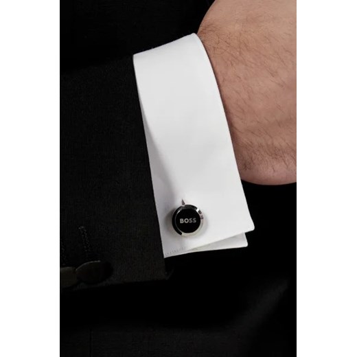 BOSS BLACK Spinki do mankietów B-LOGOINSERT-CUF One Size Gomez Fashion Store