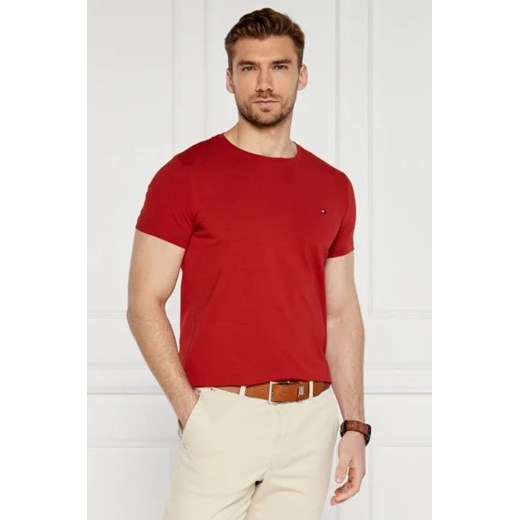 Tommy Hilfiger T-shirt | Slim Fit | stretch ze sklepu Gomez Fashion Store w kategorii T-shirty męskie - zdjęcie 173410024