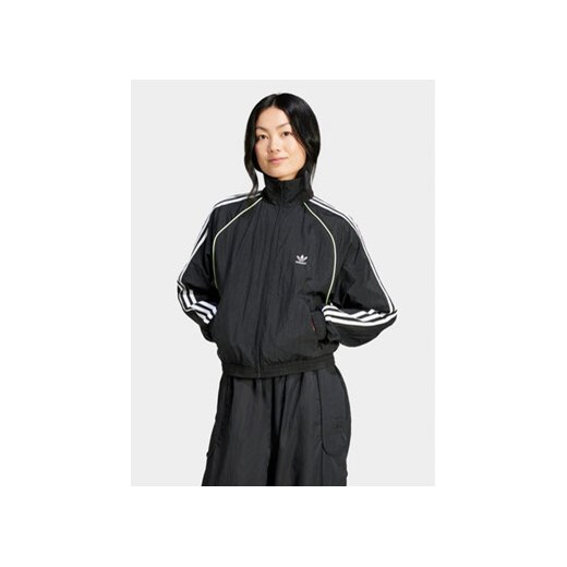 adidas Bluza IT9689 Czarny Regular Fit ze sklepu MODIVO w kategorii Bluzy damskie - zdjęcie 173410411