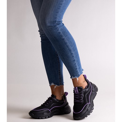 Czarne sneakersy Big Star JJ274786 ze sklepu gemre w kategorii Buty sportowe damskie - zdjęcie 173413284