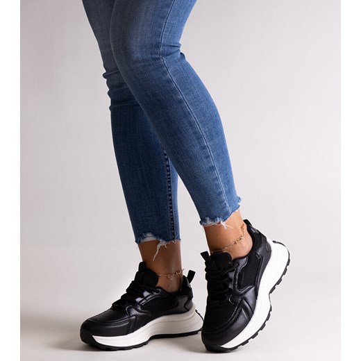 Czarne sneakersy Big Star NN274A106 906 ze sklepu gemre w kategorii Buty sportowe damskie - zdjęcie 173413304