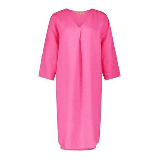 CARTOON Lniana sukienka w kolorze różowym ze sklepu Limango Polska w kategorii Sukienki - zdjęcie 173414660