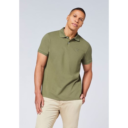 Chiemsee Koszulka polo &quot;Marsa&quot; w kolorze khaki ze sklepu Limango Polska w kategorii T-shirty męskie - zdjęcie 173416471