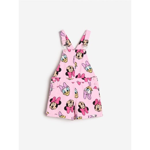Sinsay - Krótkie ogrodniczki Disney - różowy Sinsay 98 Sinsay