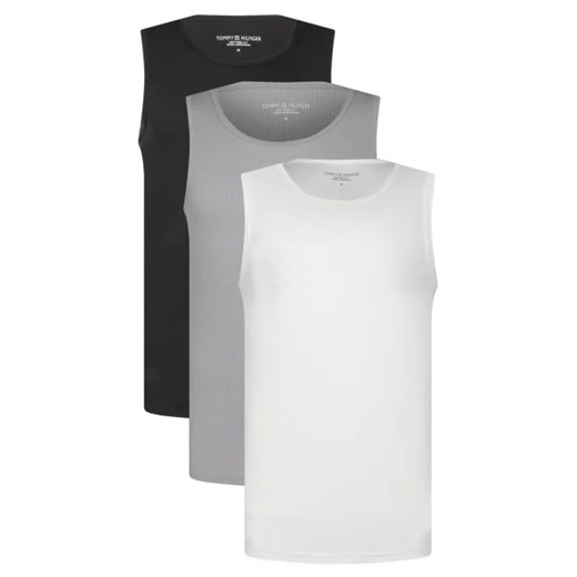 Tommy Hilfiger Tank top 3-pack | Slim Fit ze sklepu Gomez Fashion Store w kategorii T-shirty męskie - zdjęcie 173421150