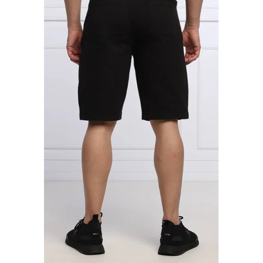 Spodenki męskie Calvin Klein z bawełny czarne na lato sportowe