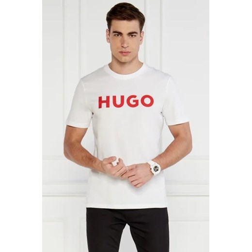 HUGO T-shirt Dulivio | Regular Fit ze sklepu Gomez Fashion Store w kategorii T-shirty męskie - zdjęcie 173421232