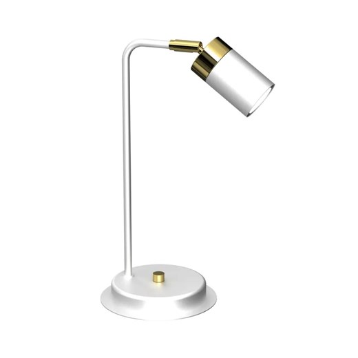 Biało-złota lampka nocna - K380-Hawe Lumes One Size Edinos.pl