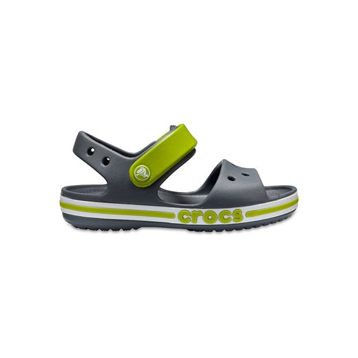 Crocs Sandały &quot;Bayaband&quot; w kolorze antracytowo-limonkowym Crocs 29/30 okazyjna cena Limango Polska