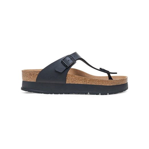 Birkenstock Japonki "Gizeh" w kolorze czarnym 40 wyprzedaż Limango Polska