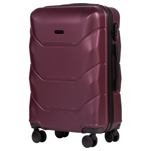 Walizka podróżna średnia Wings Peacock 2.0 24" BURGUNDY ze sklepu WINGS w kategorii Walizki - zdjęcie 173427863
