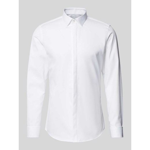 Koszula biznesowa o kroju Super Slim Fit z kołnierzykiem typu kent ze sklepu Peek&Cloppenburg  w kategorii Koszule męskie - zdjęcie 173428641
