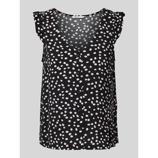 Top bluzkowy z nadrukiem z motywem na całej powierzchni ze sklepu Peek&Cloppenburg  w kategorii Bluzki damskie - zdjęcie 173428654