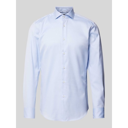 Koszula biznesowa o kroju slim fit z drobnego twillu ze sklepu Peek&Cloppenburg  w kategorii Koszule męskie - zdjęcie 173428660