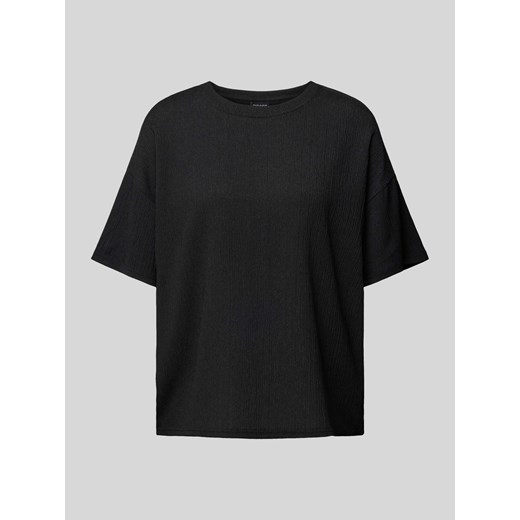T-shirt z fakturowanym wzorem model ‘LUNA’ Pieces XS Peek&Cloppenburg 