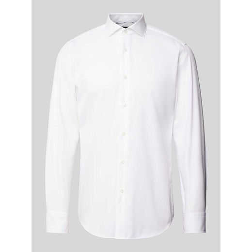 Koszula biznesowa o kroju slim fit z drobnego twillu ze sklepu Peek&Cloppenburg  w kategorii Koszule męskie - zdjęcie 173428761