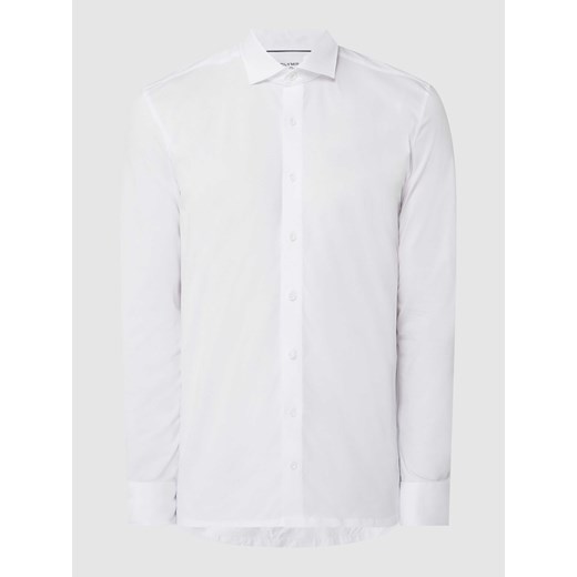 Koszula biznesowa o kroju slim fit z dodatkiem streczu ze sklepu Peek&Cloppenburg  w kategorii Koszule męskie - zdjęcie 173428770