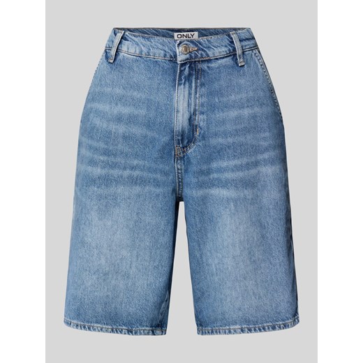 Szorty jeansowe o kroju regular fit z wpuszczanymi kieszeniami model ‘TAMMY’ ze sklepu Peek&Cloppenburg  w kategorii Szorty - zdjęcie 173428842