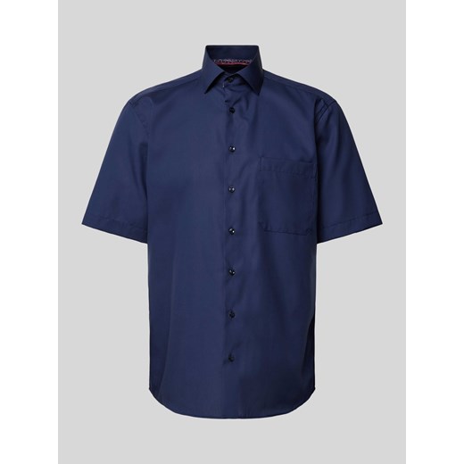 Koszula biznesowa o kroju comfort fit z kieszenią na piersi ze sklepu Peek&Cloppenburg  w kategorii Koszule męskie - zdjęcie 173428911