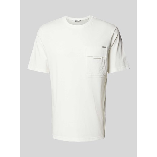 T-shirt męski ANTONY MORATO casual biały z krótkim rękawem 