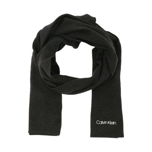 Calvin Klein Szal | z dodatkiem wełny i kaszmiru ze sklepu Gomez Fashion Store w kategorii Szaliki i chusty damskie - zdjęcie 173430580