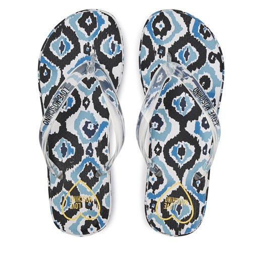 Japonki LOVE MOSCHINO JA28324G0II3210A Biały Love Moschino 37 eobuwie.pl