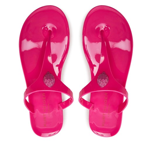 Japonki Kurt Geiger 9796352979 Różowy Kurt Geiger 39 okazyjna cena eobuwie.pl