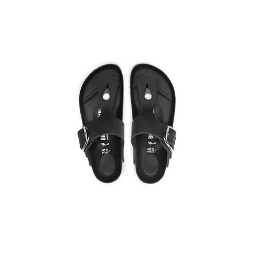 Birkenstock Japonki Gizeh Big Buckle 1023337 Czarny ze sklepu MODIVO w kategorii Klapki damskie - zdjęcie 173432462