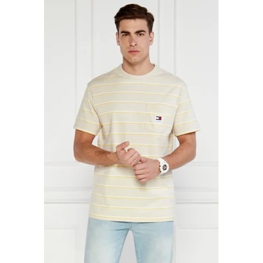 T-shirt męski Tommy Jeans z bawełny