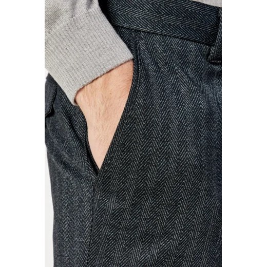 BOSS BLACK Spodnie C-Kane | Tapered fit | stretch 50 Gomez Fashion Store