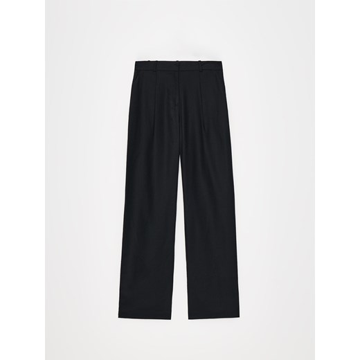 Mohito - Eleganckie czarne spodnie - czarny ze sklepu Mohito w kategorii Spodnie damskie - zdjęcie 173438401