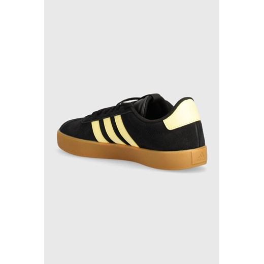 adidas sneakersy zamszowe Vl Court kolor czarny JI1948 36 ANSWEAR.com