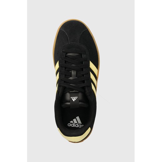 adidas sneakersy zamszowe Vl Court kolor czarny JI1948 41 1/3 ANSWEAR.com