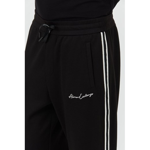 ARMANI EXCHANGE Czarne spodnie dresowe, Wybierz rozmiar XXL Armani Exchange XL outfit.pl okazyjna cena