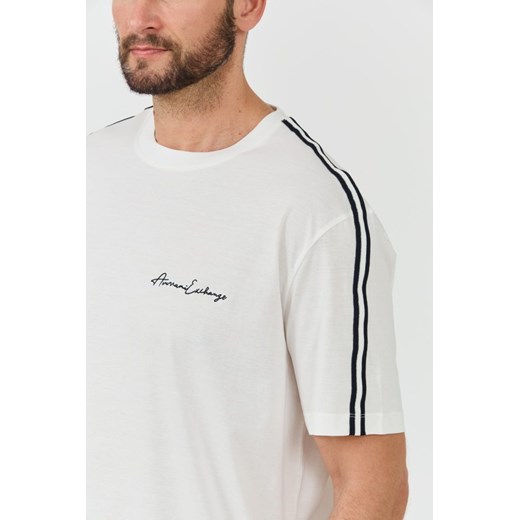 ARMANI EXCHANGE Biały t-shirt, Wybierz rozmiar XXL Armani Exchange S okazja outfit.pl