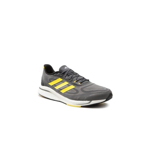 adidas Buty do biegania Supernova + M GY8315 Szary 42_23 wyprzedaż MODIVO