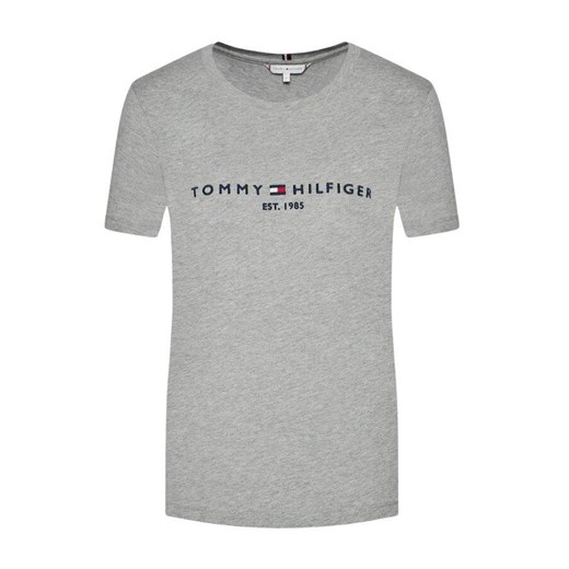 t-shirt damski tommy hilfiger ww0ww31999 szary Tommy Hilfiger XXS promocja Royal Shop