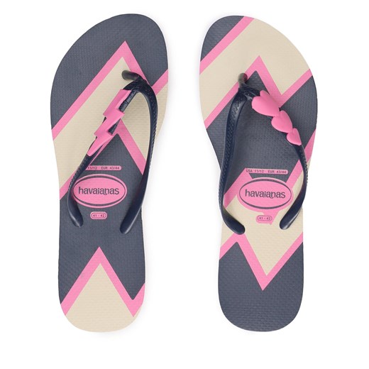 Japonki Havaianas 41469120121 Kolorowy Havaianas 42 promocyjna cena eobuwie.pl