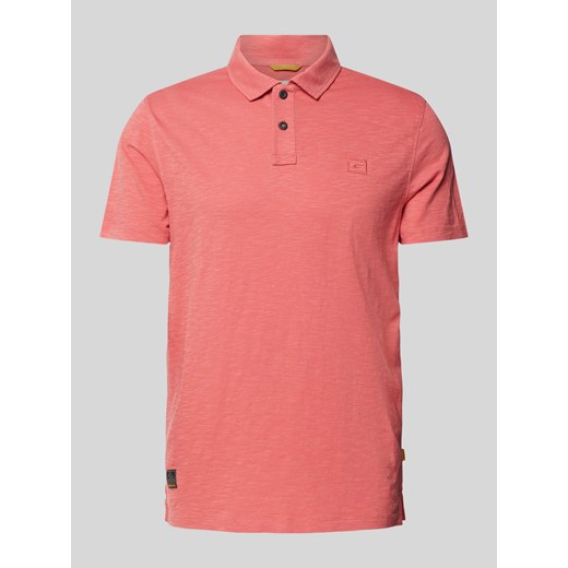 Koszulka polo z wyhaftowanym logo ze sklepu Peek&Cloppenburg  w kategorii T-shirty męskie - zdjęcie 173452592
