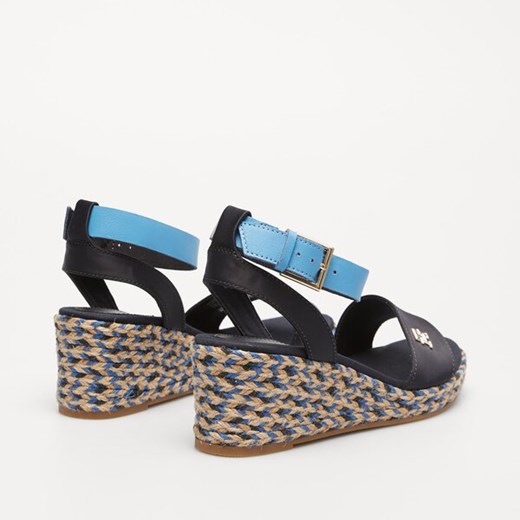 TOMMY HILFIGER COLORFUL WEDGE SATIN SANDAL Tommy Hilfiger 38 Symbiosis