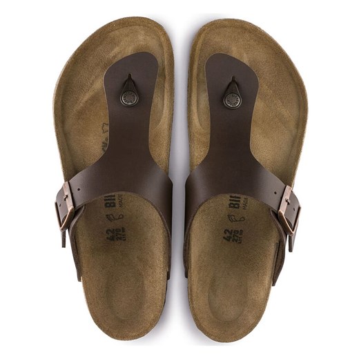 Birkenstock Japonki &quot;Ramses&quot; w kolorze brązowym 37 okazyjna cena Limango Polska