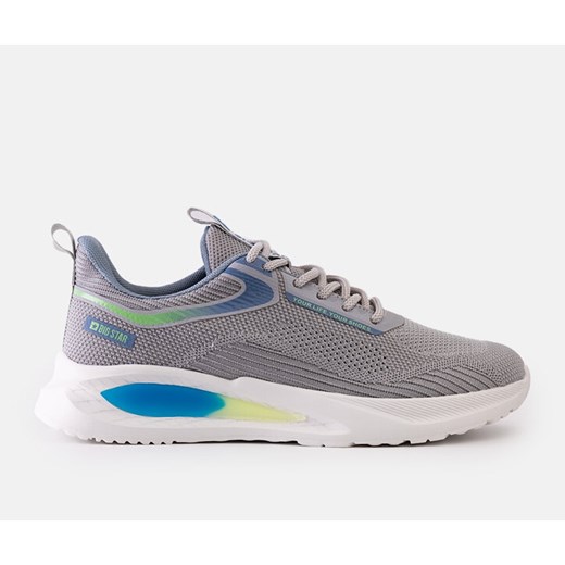 Szare sneakersy Big Star NN174372 45 ButyModne.pl
