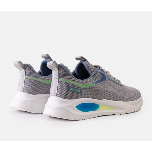 Szare sneakersy Big Star NN174372 44 ButyModne.pl