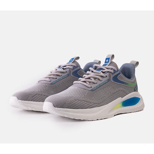 Szare sneakersy Big Star NN174372 41 ButyModne.pl