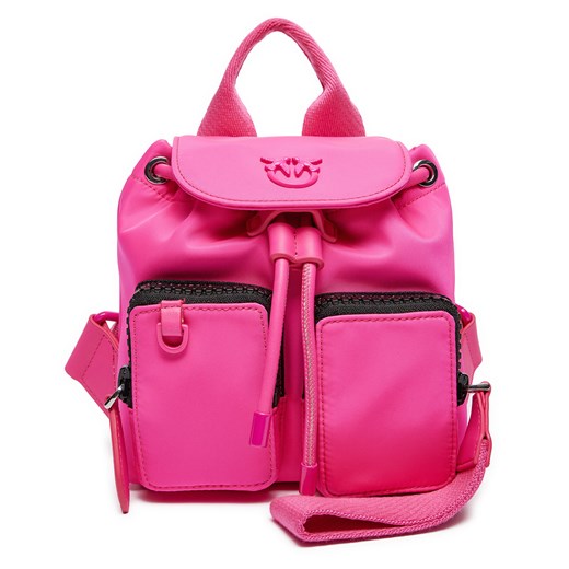 Plecak Pinko Vagabond Backpack Mini PE 24 PLTT 102742 A1J4 Różowy ze sklepu eobuwie.pl w kategorii Plecaki - zdjęcie 173456230