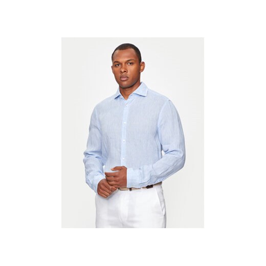 JOOP! Koszula 146Pai 30041389 Niebieski Slim Fit ze sklepu MODIVO w kategorii Koszule męskie - zdjęcie 173456623