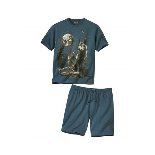 Piżama z szortami Wilki ze sklepu Atlas For Men w kategorii Piżamy męskie - zdjęcie 173456961