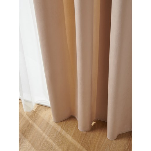 Sinsay - Zasłona - beżowy Sinsay One Size Sinsay