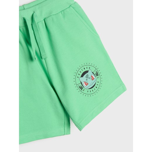 Sinsay - Szorty Pokémon - zielony Sinsay 134 Sinsay